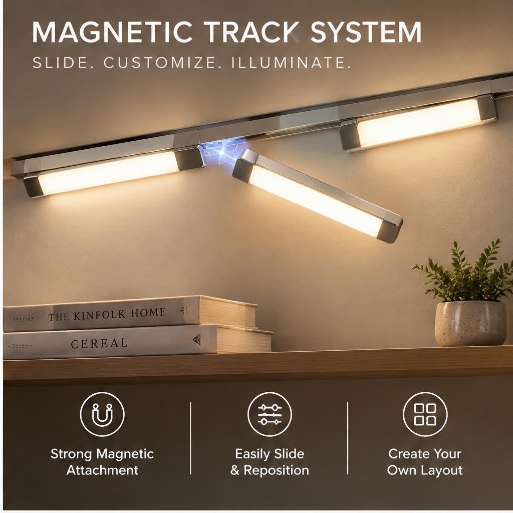 TOWWIY® modular lamp flexible in every direction — 180° top joint, 270° middle joint, 180° base, Precision Joints Smooth & Stable, Folds Flat Easy Storage, Weighted Base Non-Slip & Secure