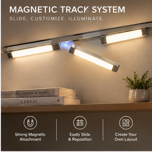 TOWWIY® modular lamp flexible in every direction — 180° top joint, 270° middle joint, 180° base, Precision Joints Smooth & Stable, Folds Flat Easy Storage, Weighted Base Non-Slip & Secure