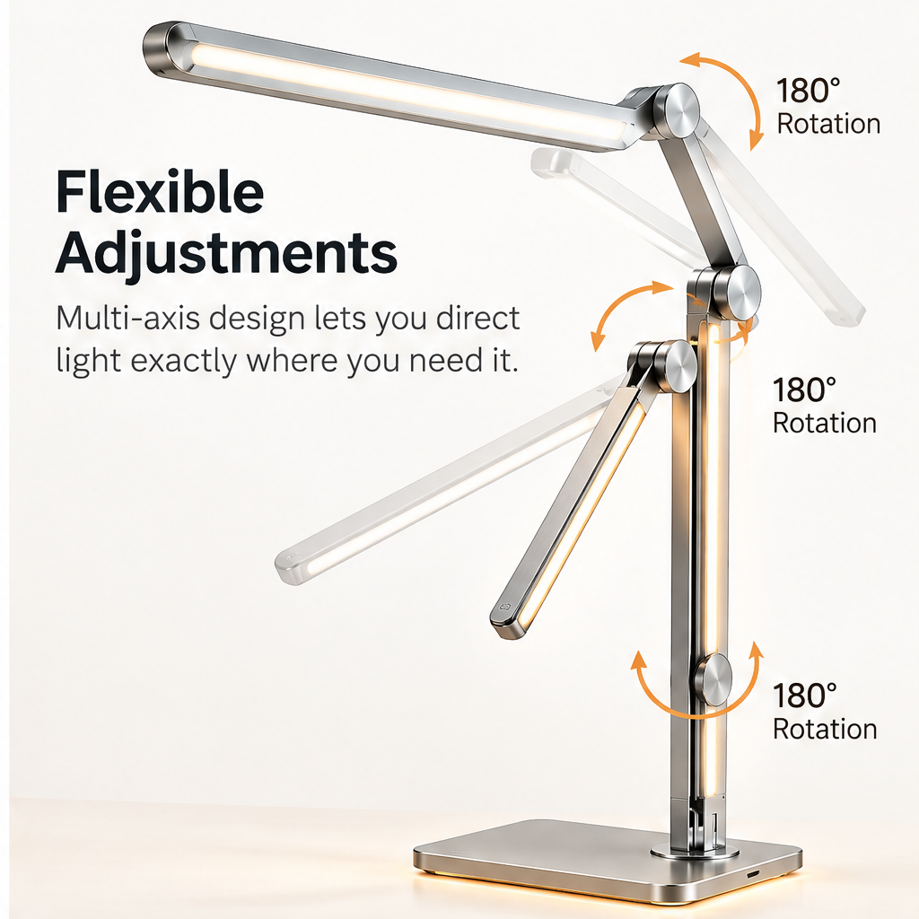 TOWWIY® stable refined base — weighted base with soft ambient night light adds a touch of elegance, Stable Non-Slip, Ambient Night Light glowing around square base